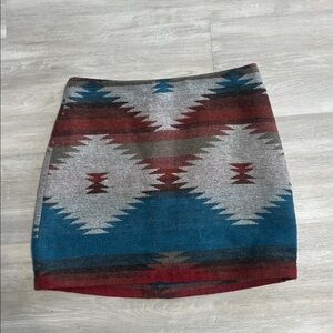 American Eagle Outfitters Multicolor Mini Skirt